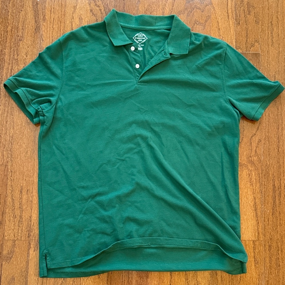 St. John's Bay Deep Green Polo Shirt